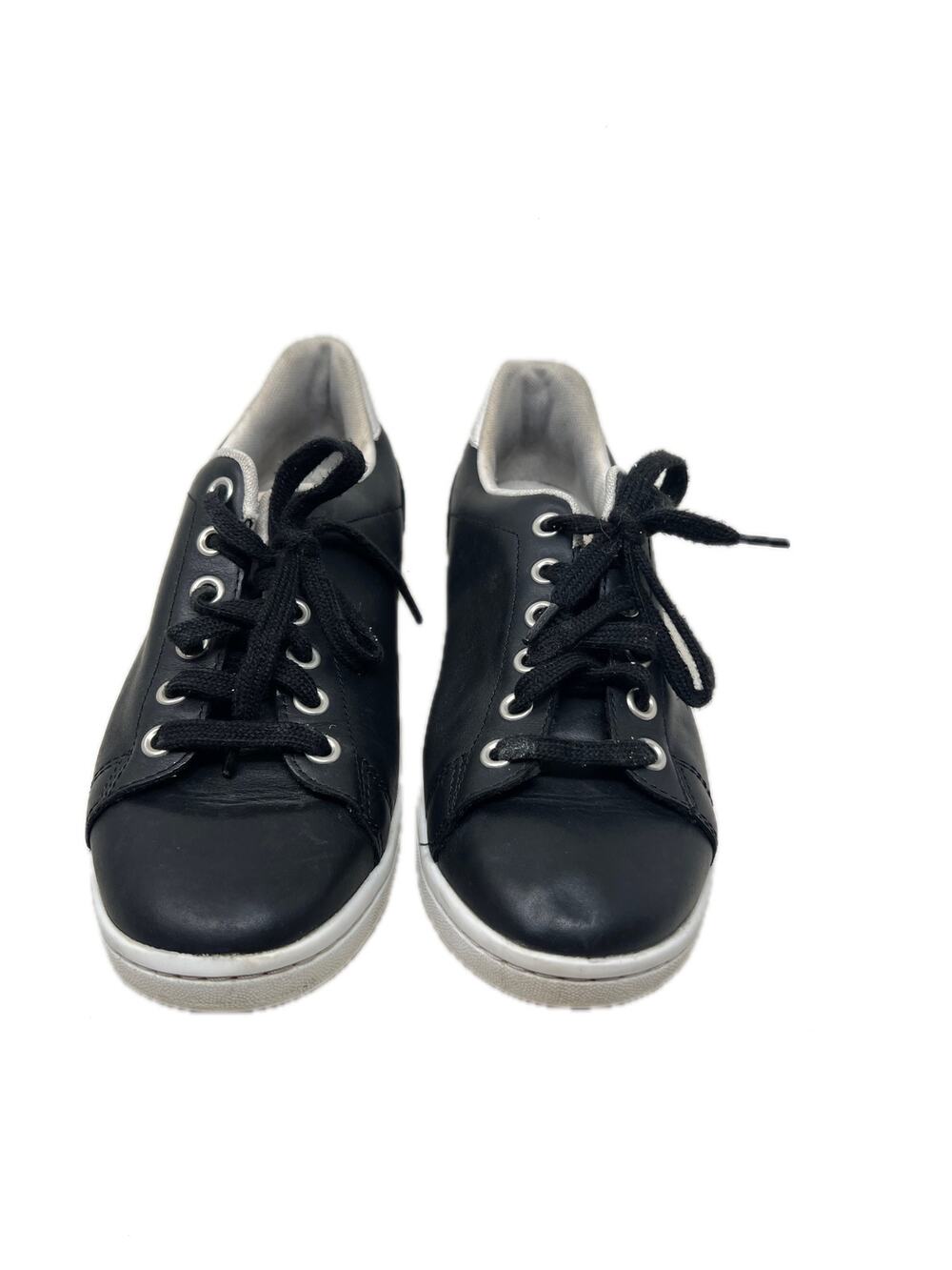ED by Ellen Degeneres Love Chapala Black Leather Womans  7M